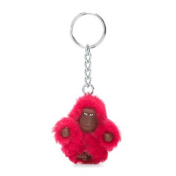 Kipling Sven Extra Small Iconic Monkey Keychain Accessoires Rood | NL 1238IL